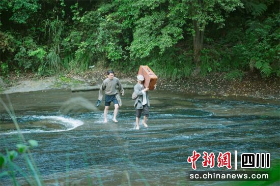 影片在威远石板河取景拍摄。威远县委宣传部供图